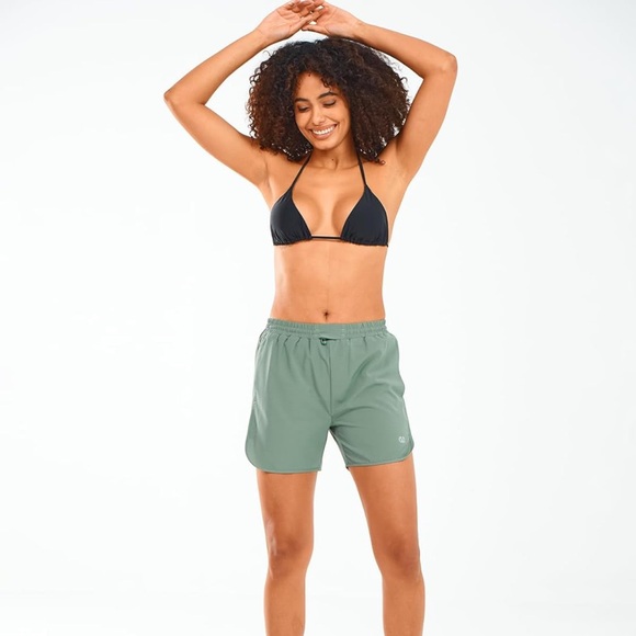 NWT AllZero Sage Green Quick Drying Shorts Size XL - Picture 2 of 4